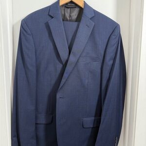 Calvin Klein Navy Blue Men's Suit